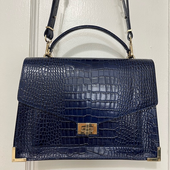 The Kooples MAXI Crocodile-effect Emily Bag - Picture 3 of 16